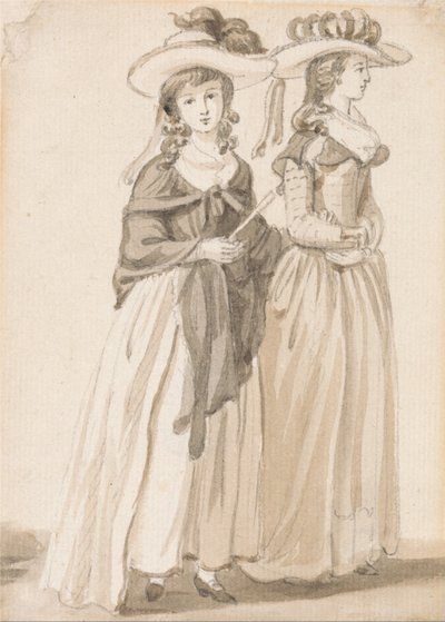 Le Signorine Sandby di Norwich da Paul Sandby